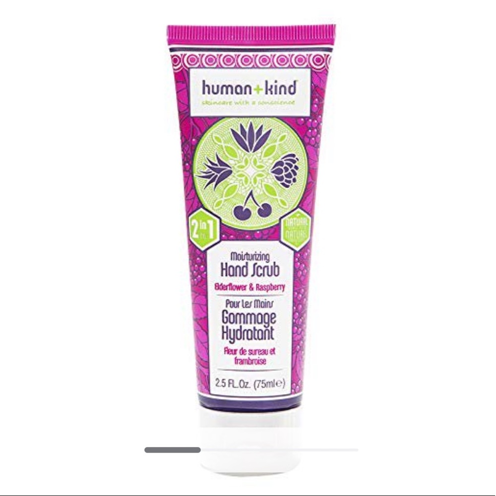 New! Human Kind Elderflower and Raspberry Moisturizing Hand Scrub